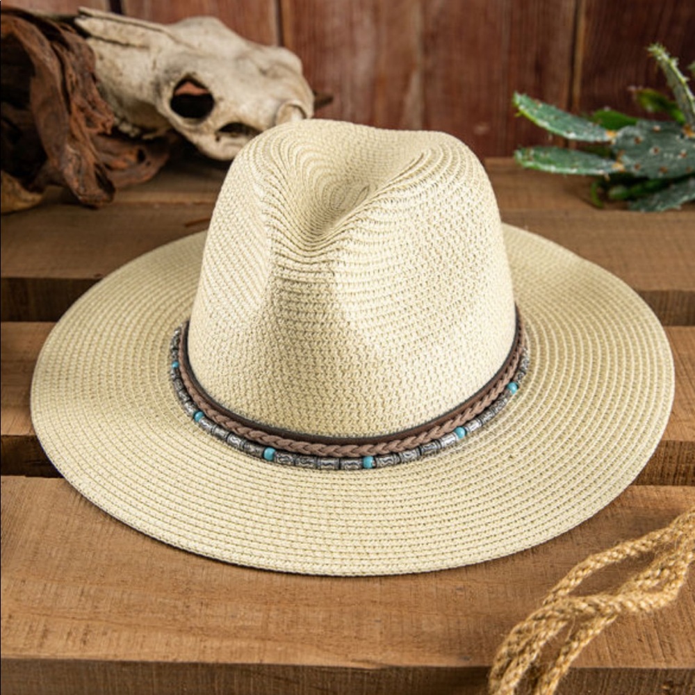 Panama Straw Hat Large Brim